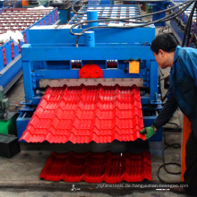 Xinnuo galvanisierte das Blech glasierte Rolle, die Maschineriedachzink bildet Maschine bildet